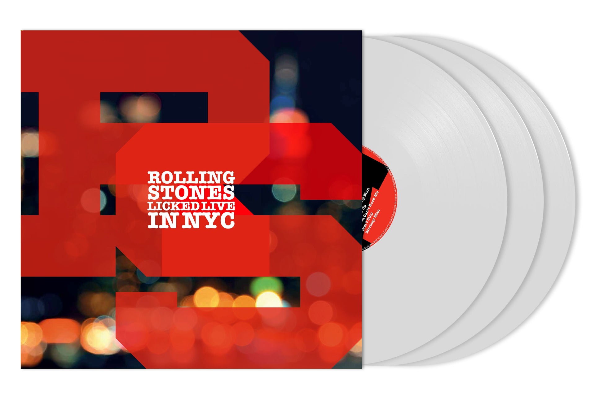 Licked Live In NYC (3x White Vinyl)