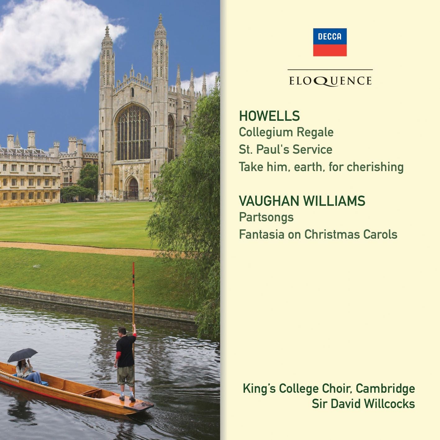 HOWELLS & VAUGHAN WILLIAMS: Choral Music [Eloquence]