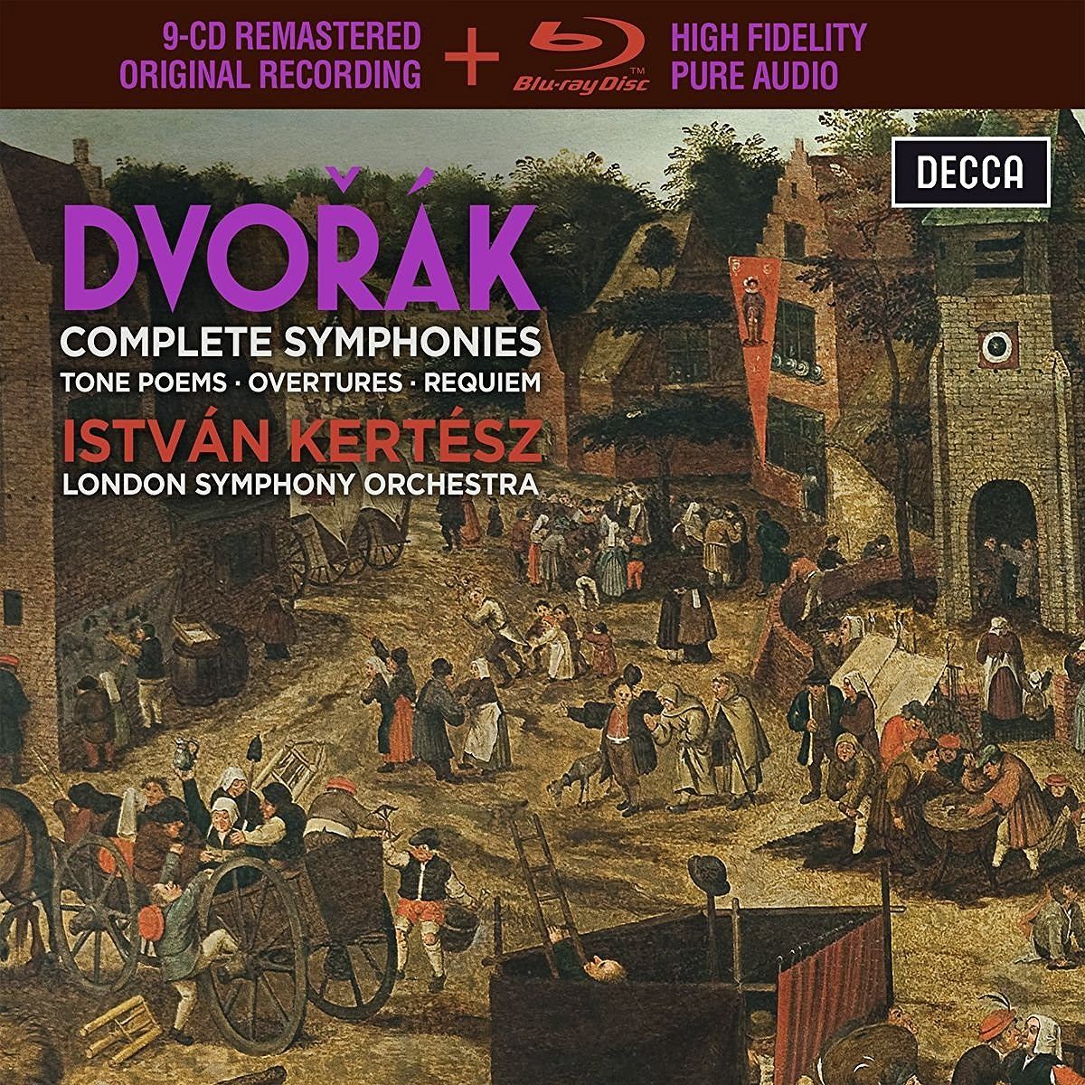 Dvorak: Complete Symphonies (9CD+Blu-Ray Audio)