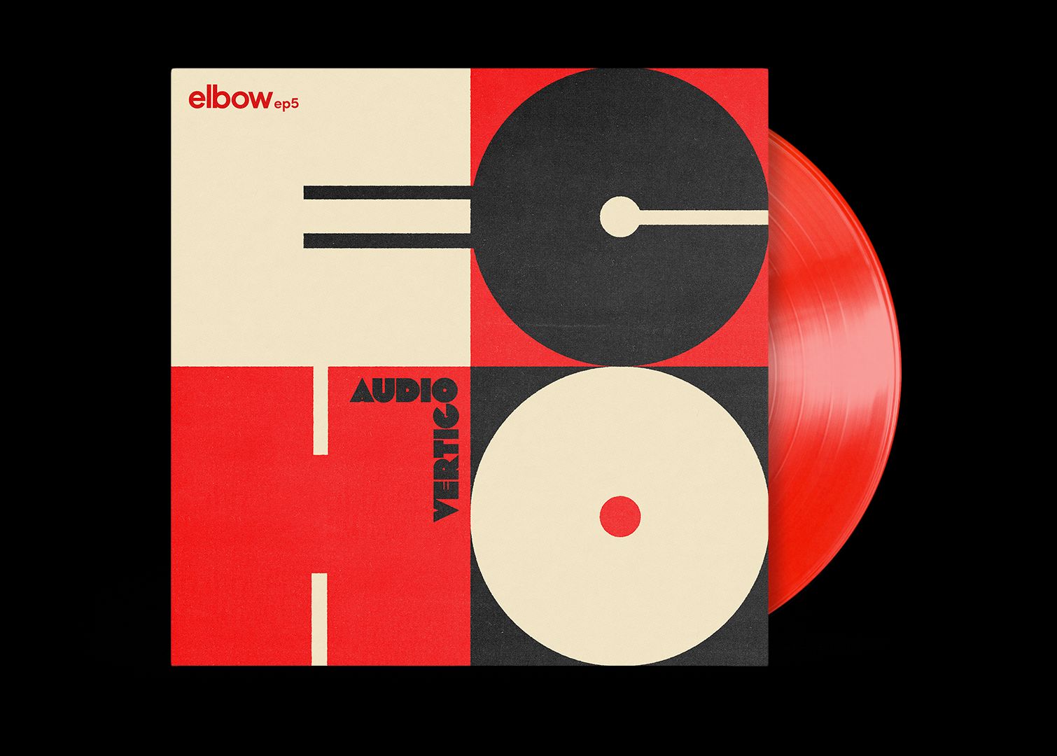 AUDIO VERTIGO ECHO elbow EP5 (Store Exclusive Red Vinyl)
