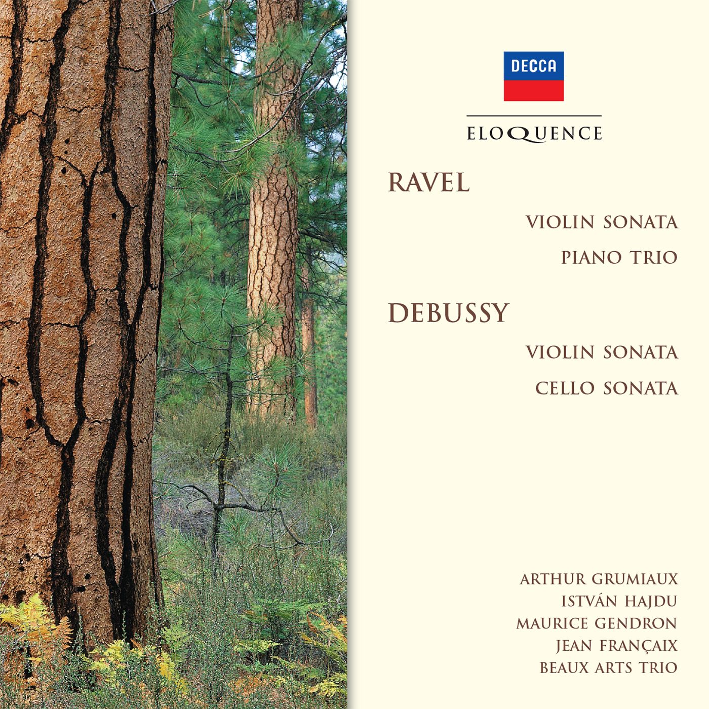 RAVEL: Piano Trio; Violin Sonata; DEBUSSY: Violin Sonata; Cello Sonata [Eloquence]