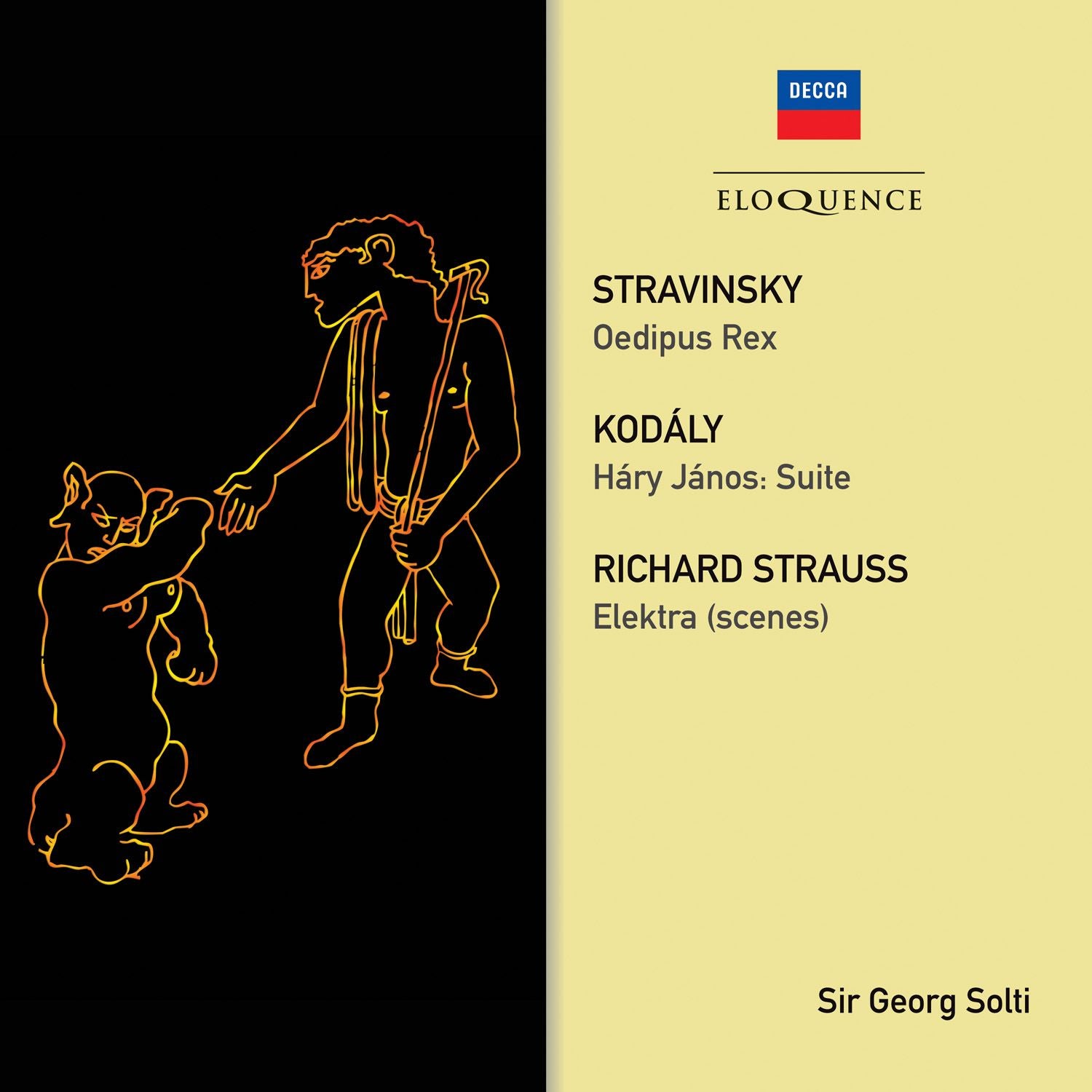 STRAVINSKY: Oedipus Rex; STRAUSS: Elektra (Scenes); KODALY: Hary Janos (2CD) [Eloquence]