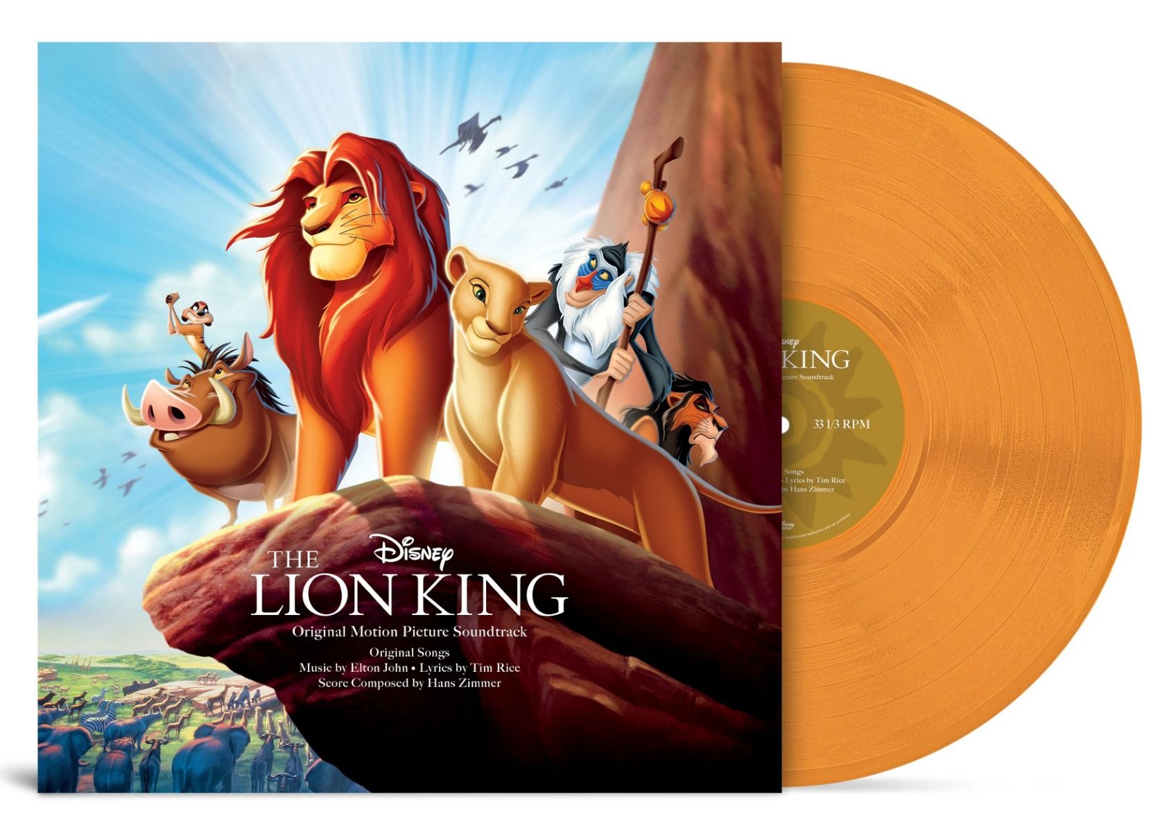The Lion King (OST) (Orange Vinyl)