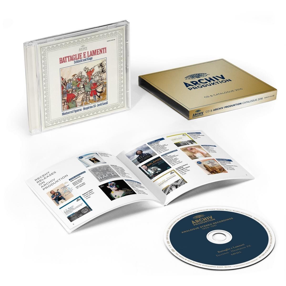 Battaglie E Lamenti (CD + Archiv Catalogue 2016)