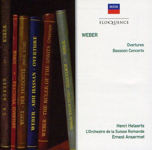 WEBER: Overtures; Bassoon Concerto [Eloquence]