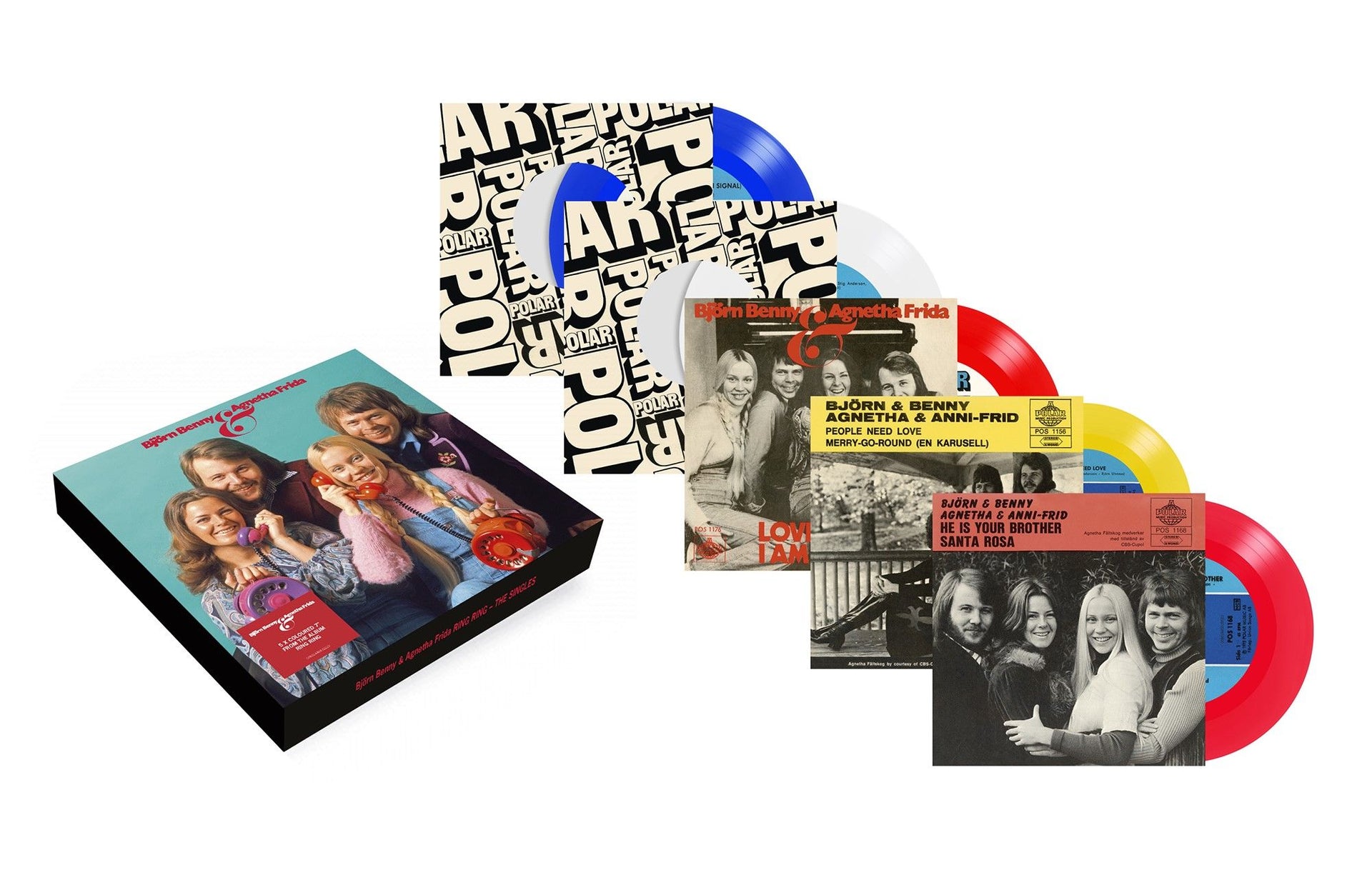 Ring Ring (5x 7" Color Vinyl Box)