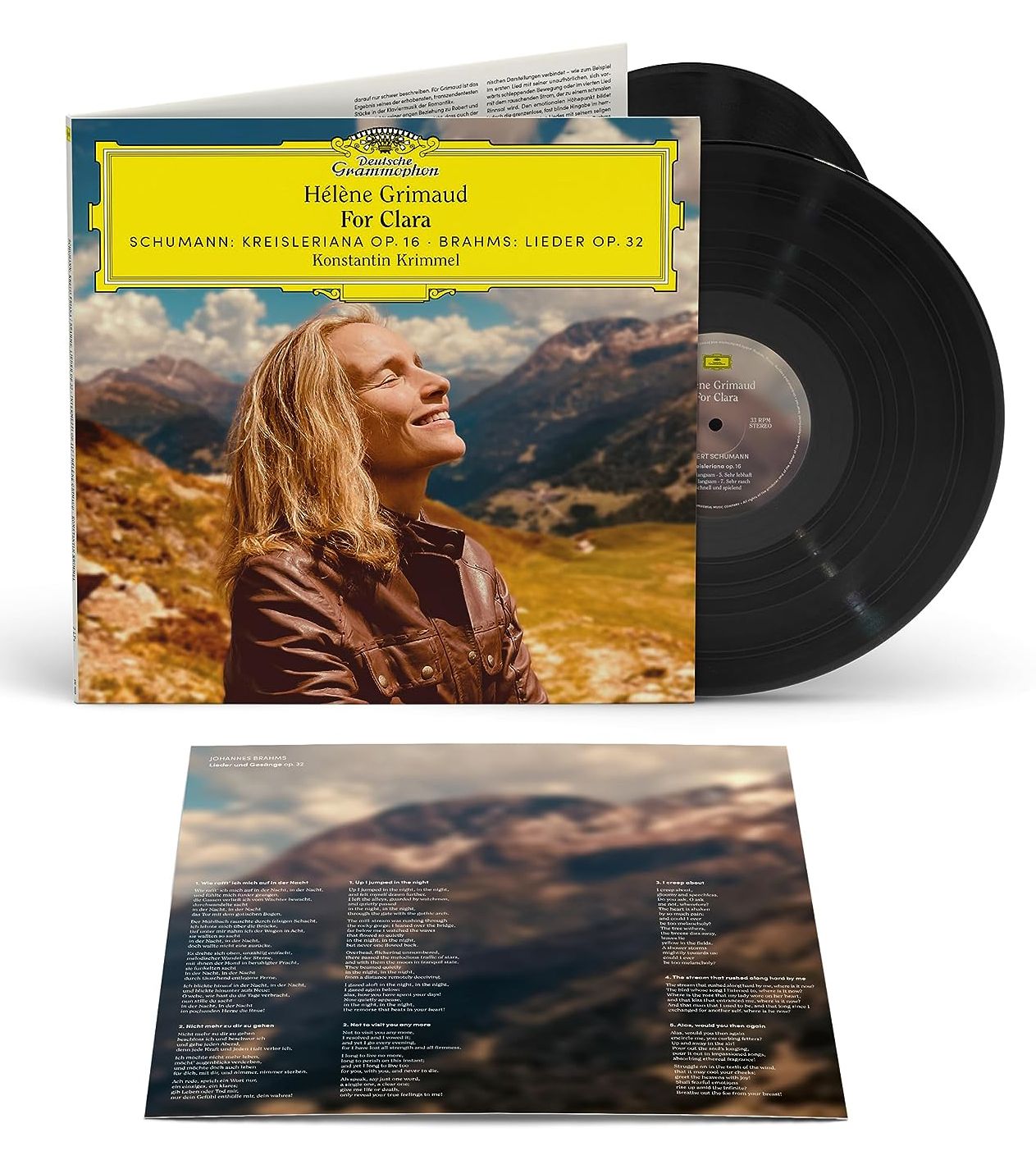 For Clara - SCHUMANN: Kreisleriana Op. 16 & Brahms: Lieder Op. 32 (2x Vinyl)