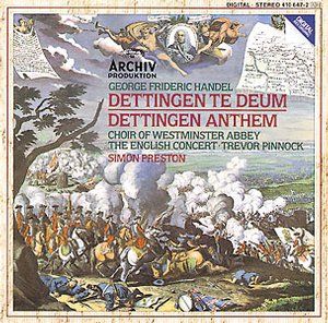 HANDEL: Dettingen Anthem