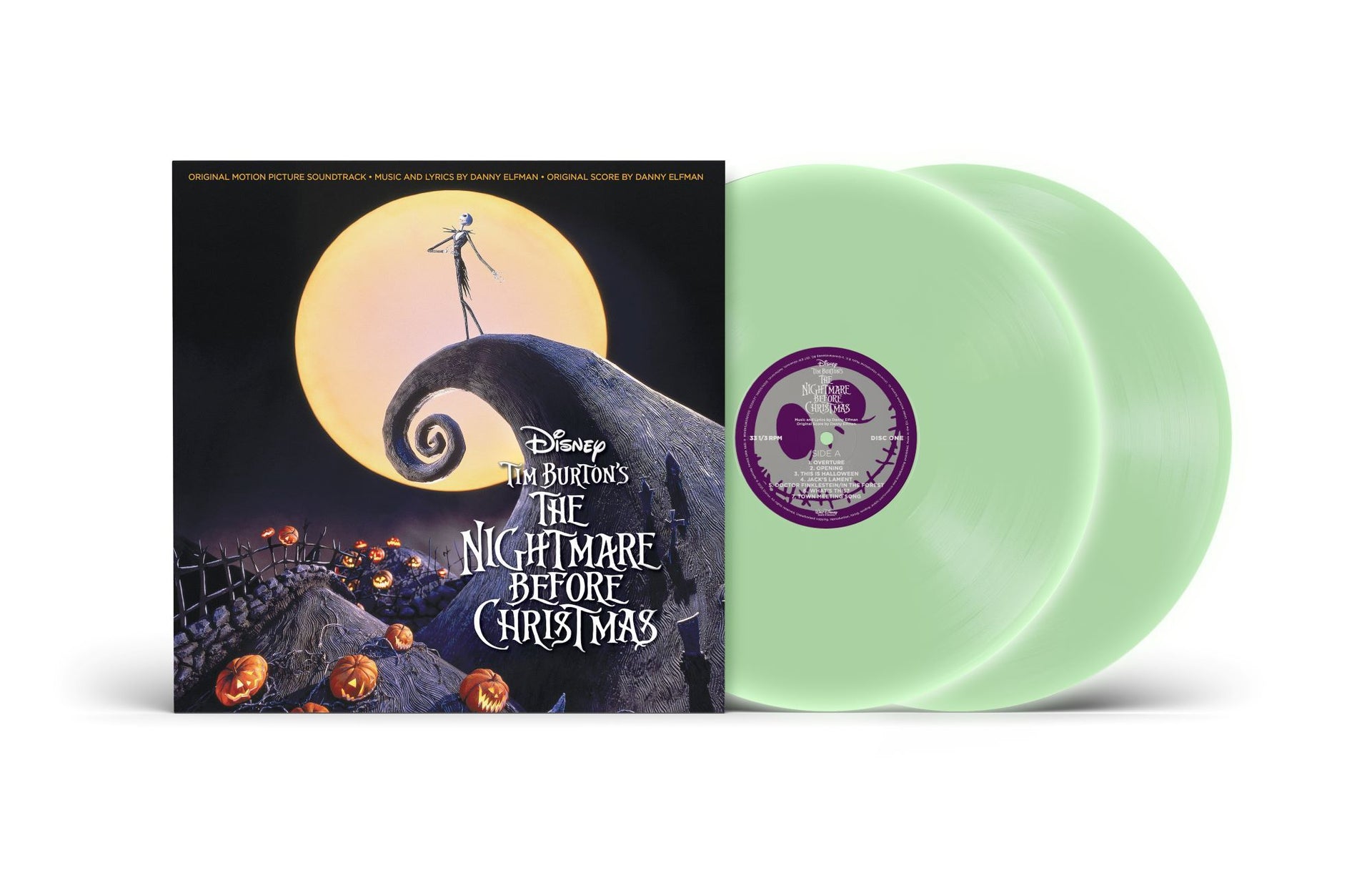The Nightmare Before Christmas: Glow in the Dark Vinyl 2LP