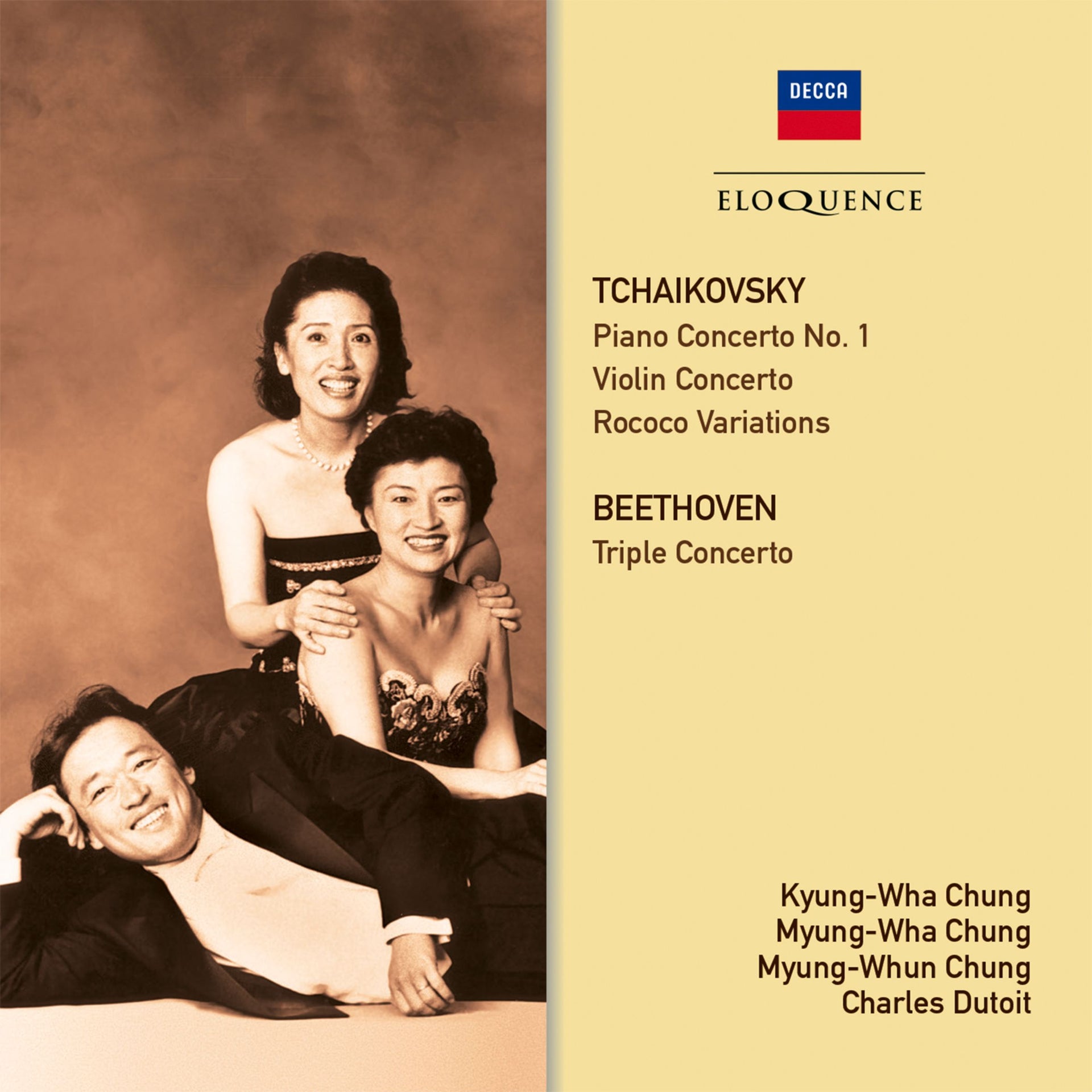 TCHAIKOVSKY: Concertos; BEETHOVEN: Triple Concerto (2CD) [Eloquence]