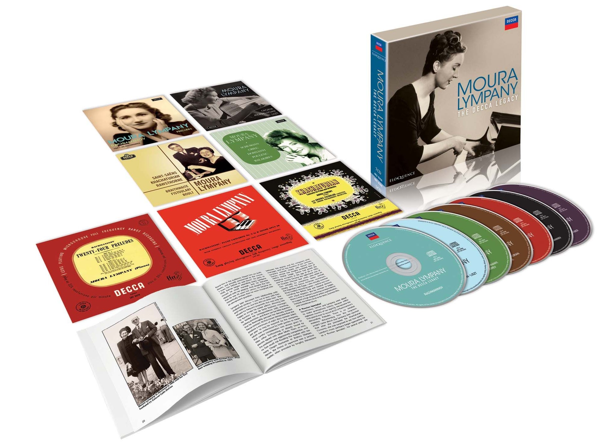 Moura Lympany: The Decca Legacy (7CD) (Eloquence)