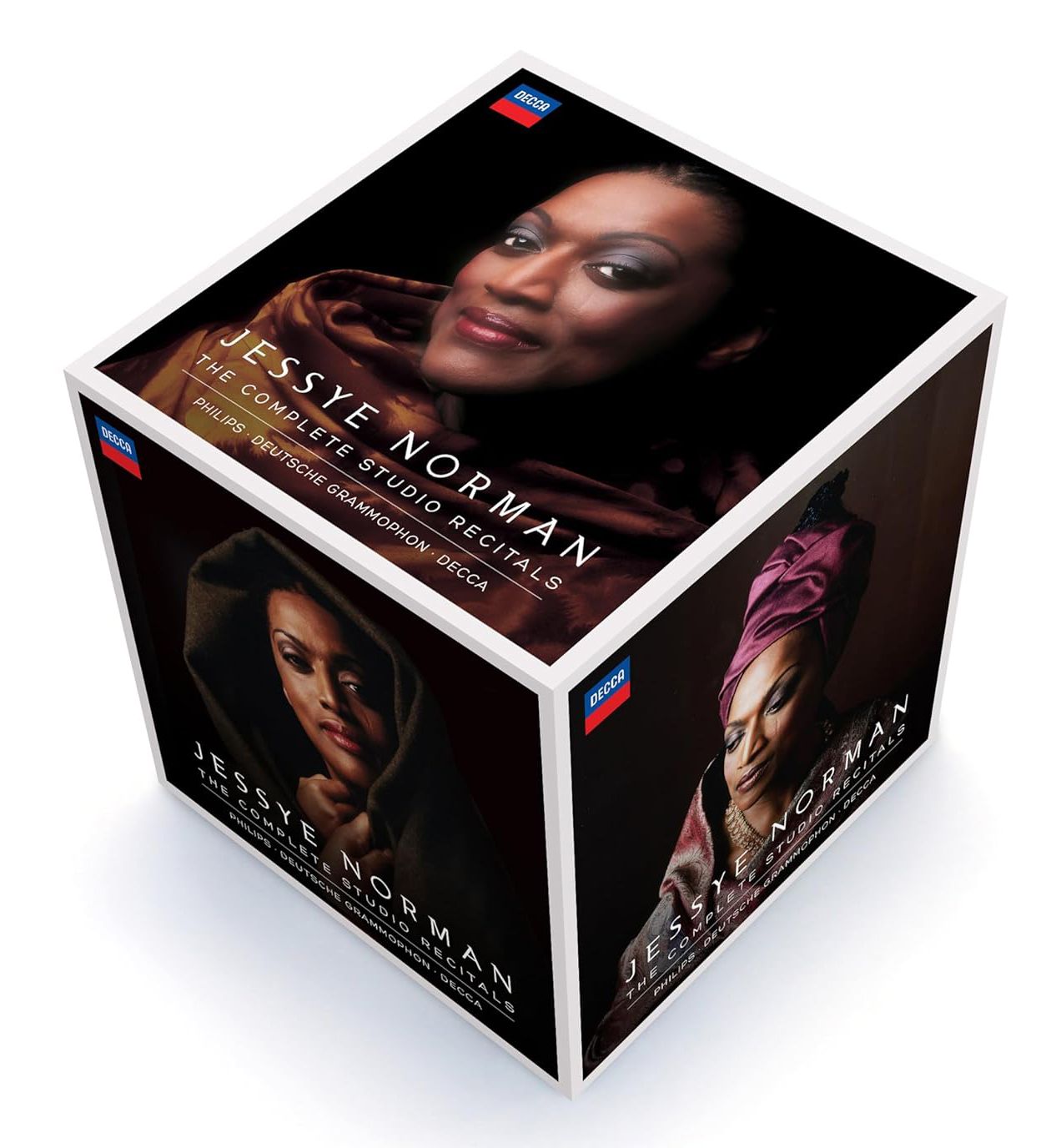Jessye Norman – The Complete Studio Recitals on Decca, Philips & Deutsche Grammophon (42CD+3DVD)