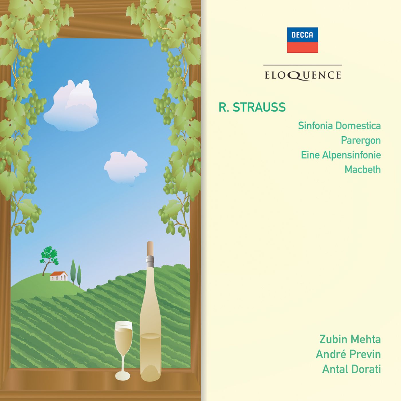 STRAUSS: Sinfonia Domestica; Parergon; Eine Alpensinfonie; Macbeth (2CD) [Eloquence]