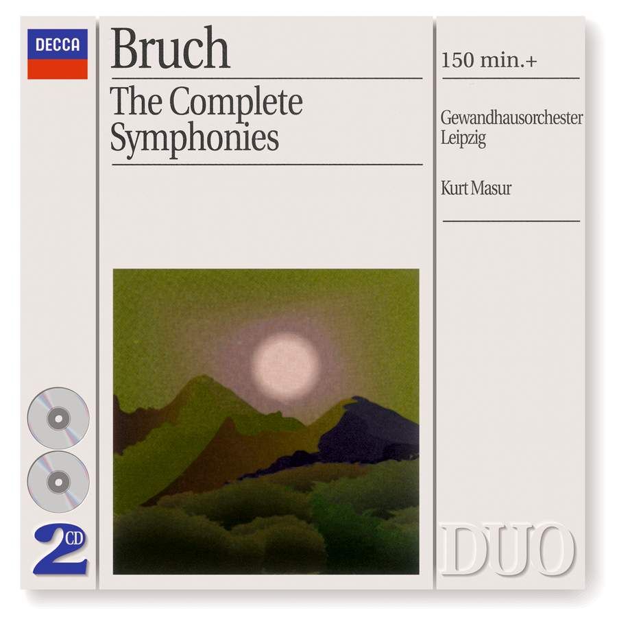 BRUCH: The 3 Symphonies/Works for Violin & Orchestra (Duo) (2CD)