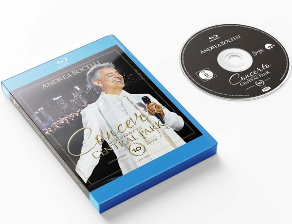 Concerto: One Night In Central Park – 10th Anniversary (Blu-Ray)