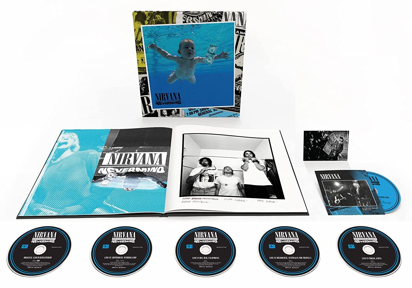 Nevermind (30th Anniversary) (Super Deluxe 5CD+Bluray Box )