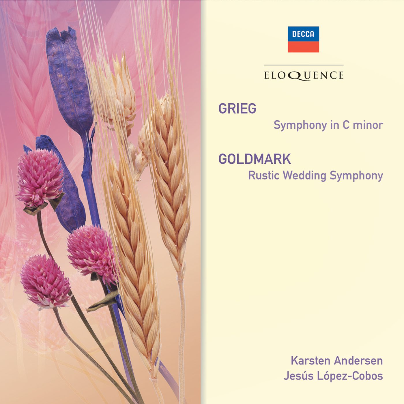 GRIEG: Symphony in C minor; GOLDMARK: Rustic Wedding Symphony [Eloquence]