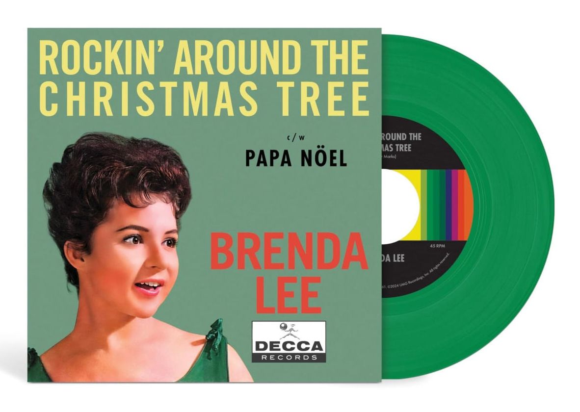 Rockin’ Around The Christmas Tree (Translucent Emerald 7” Vinyl)
