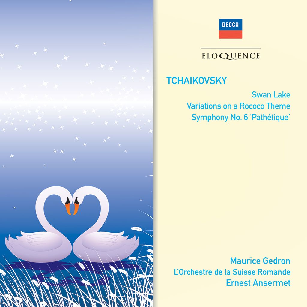 TCHAIKOVSKY: Swan Lake; Rococo Variations; Symphony No. 6 'Pathétique' (2CD) [Eloquence]