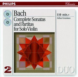 J.S. BACH: Complete Sonatas & Partitas for Solo Violin (Duo) (2CD)