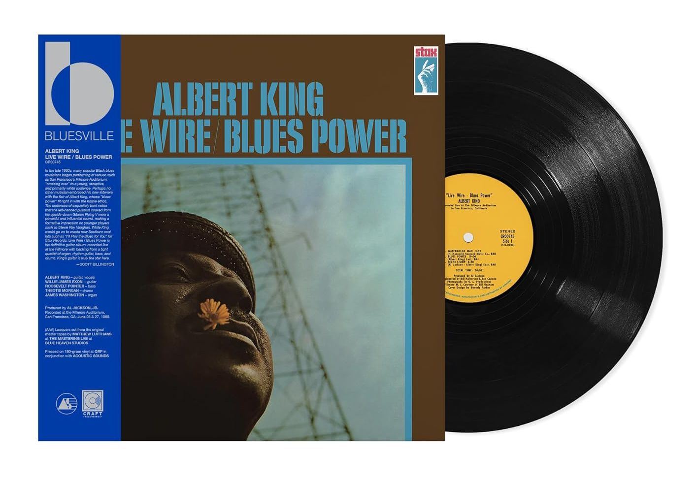Live Wire/ Blues Power (Bluesville Acoustic Sounds Series Vinyl)