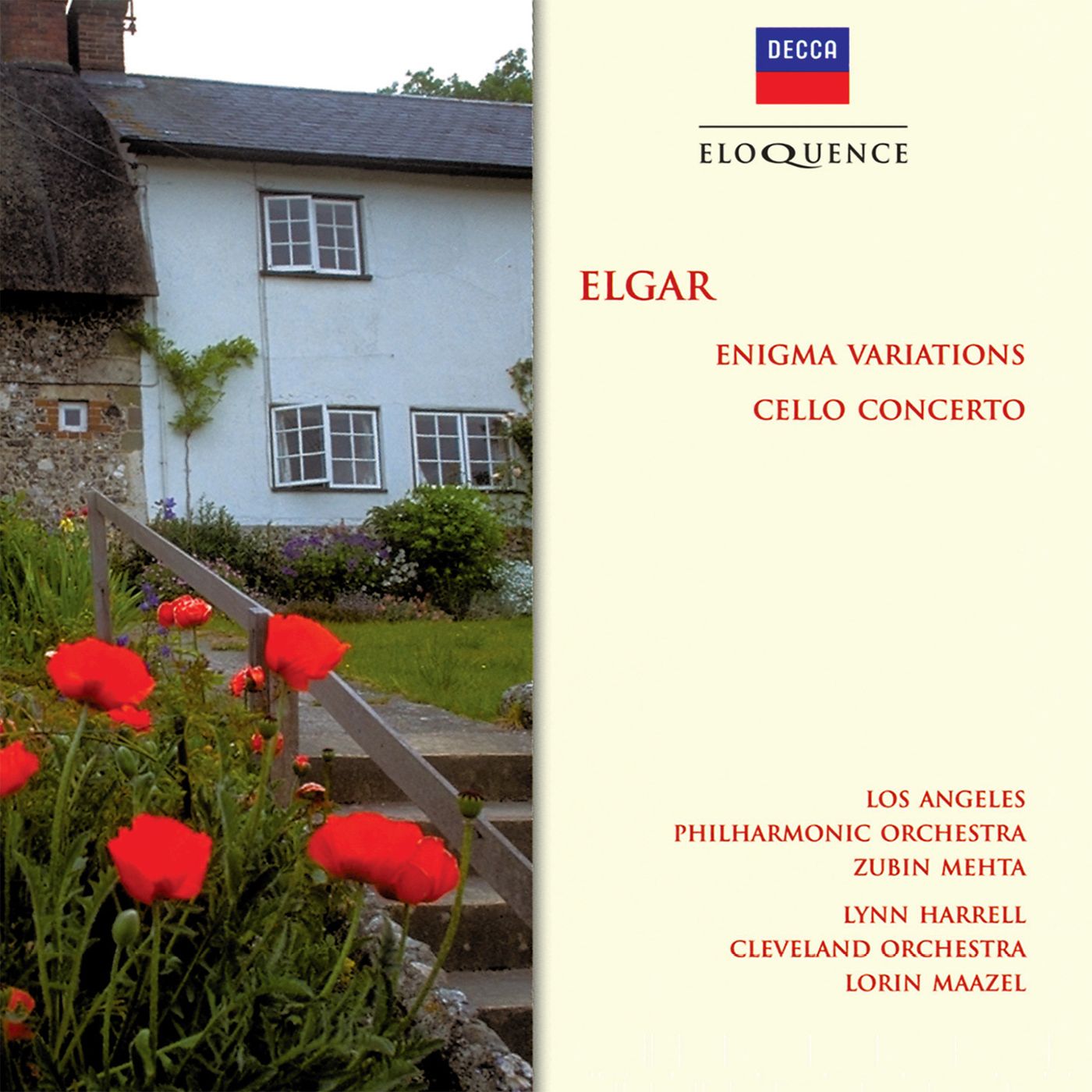 ELGAR: Enigma Variations; Cello Concerto [Eloquence]