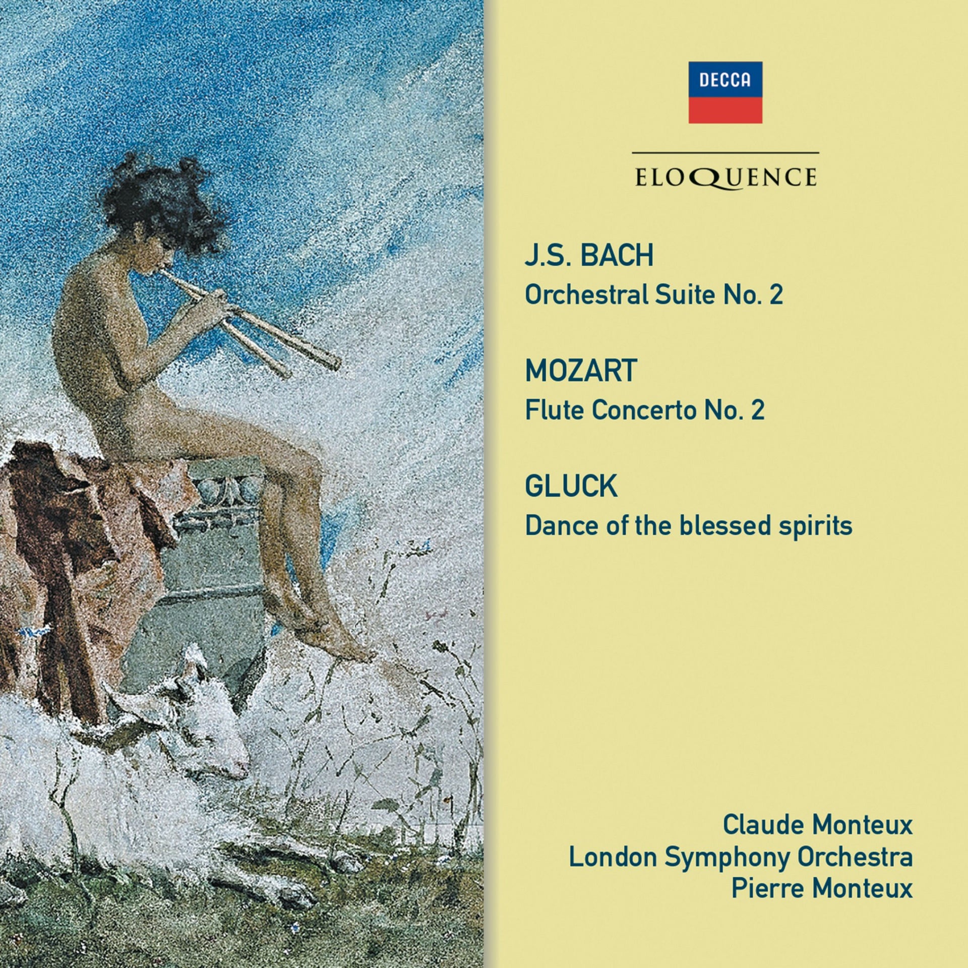 BACH, GLUCK, MOZART: Music for Flute & Orchestra [Eloquence]