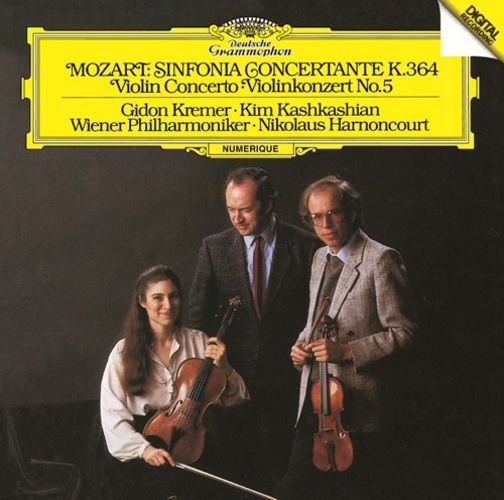 MOZART: Sinfonia Concertante K. 364 "Violin Concerto", Violinkonzert No. 5 (日本進口 SHM-CD)
