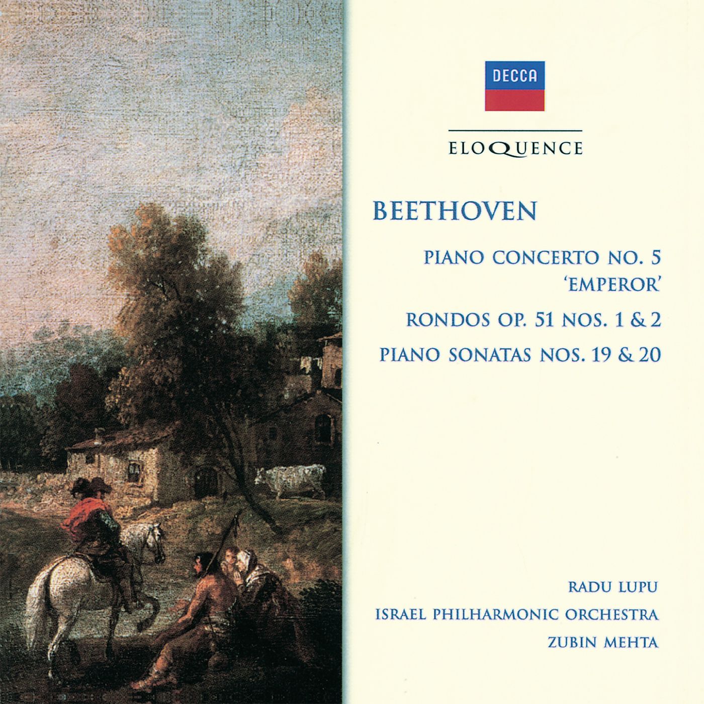 BEETHOVEN: Piano Concerto No. 5 'Emperor'; Piano Sonatas Nos. 19 & 20 [Eloquence]