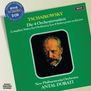 TCHAIKOVSKY: Four Suites for Orchestra (2CD)