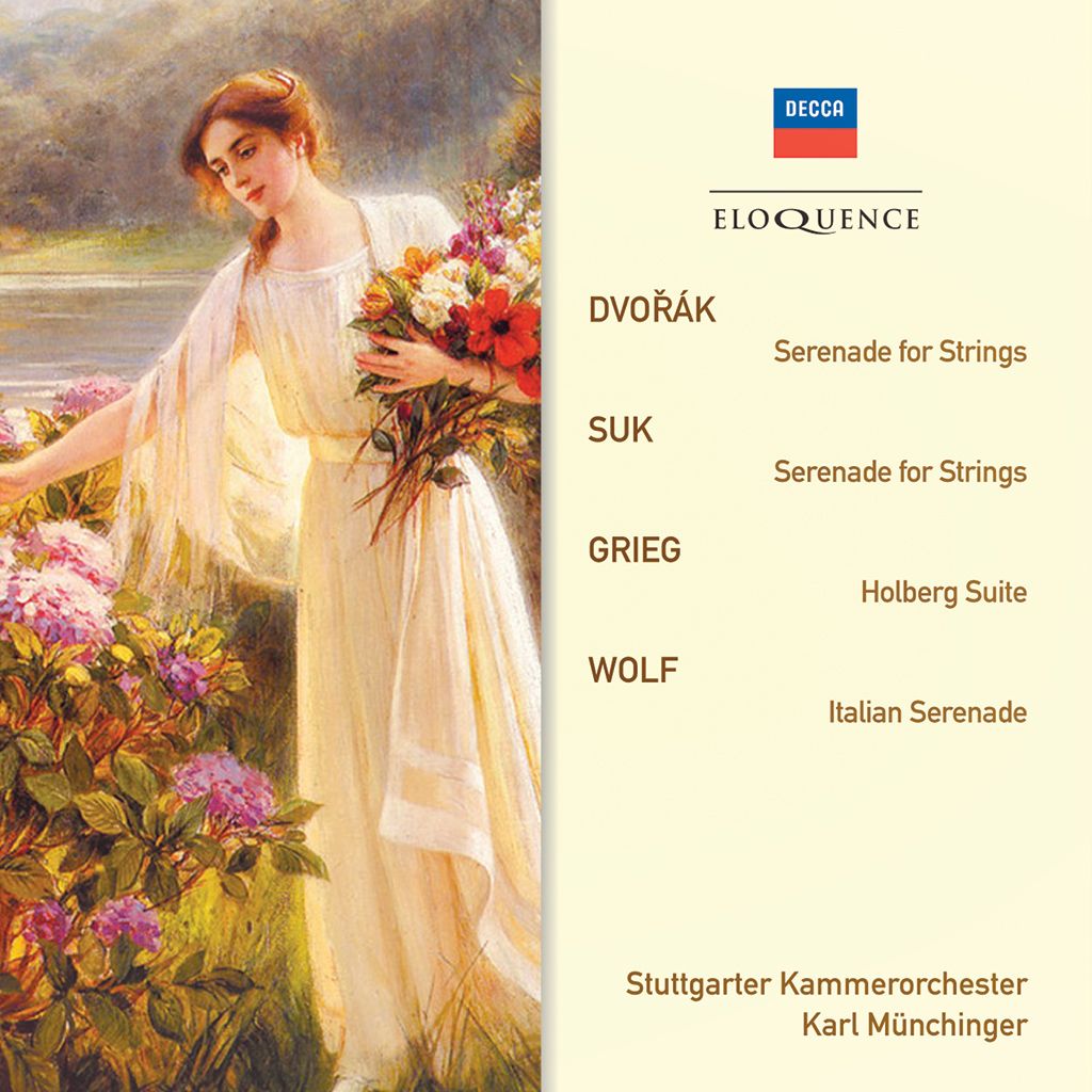 DVORAK & SUK: Serenades for Strings; GRIEG: Holberg Suite; WOLF: Italian Serenade [Eloquence]