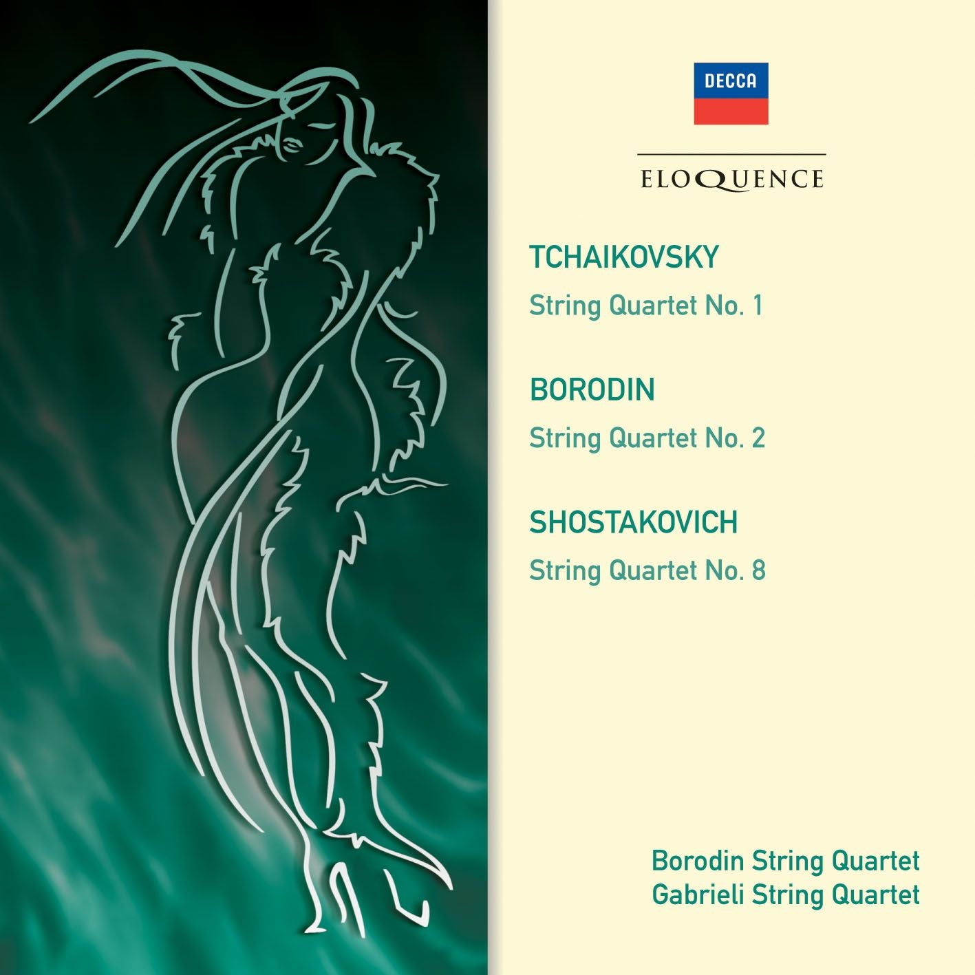 TCHAIKOVSKY, BORODIN, SHOSTAKOVICH: String Quartets [Eloquence]