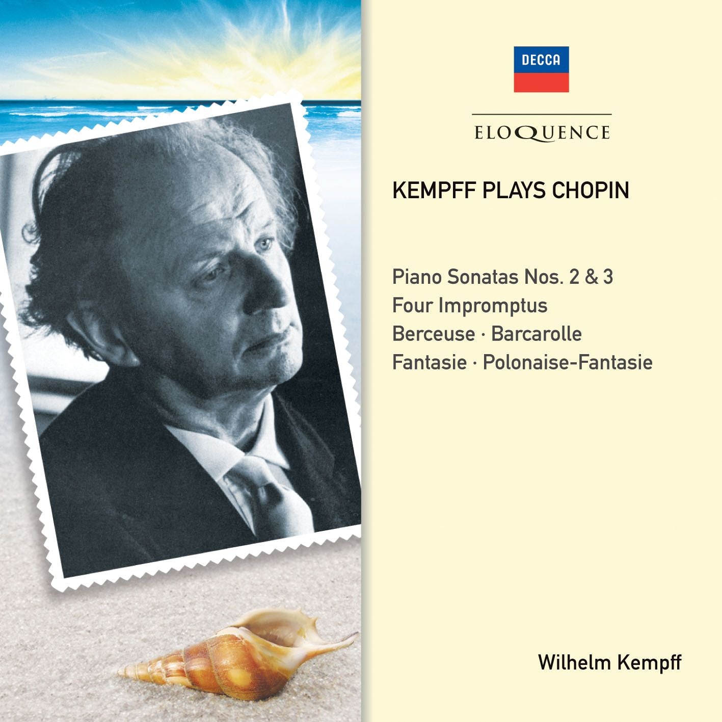 Kempff plays CHOPIN (2CD) [Eloquence]