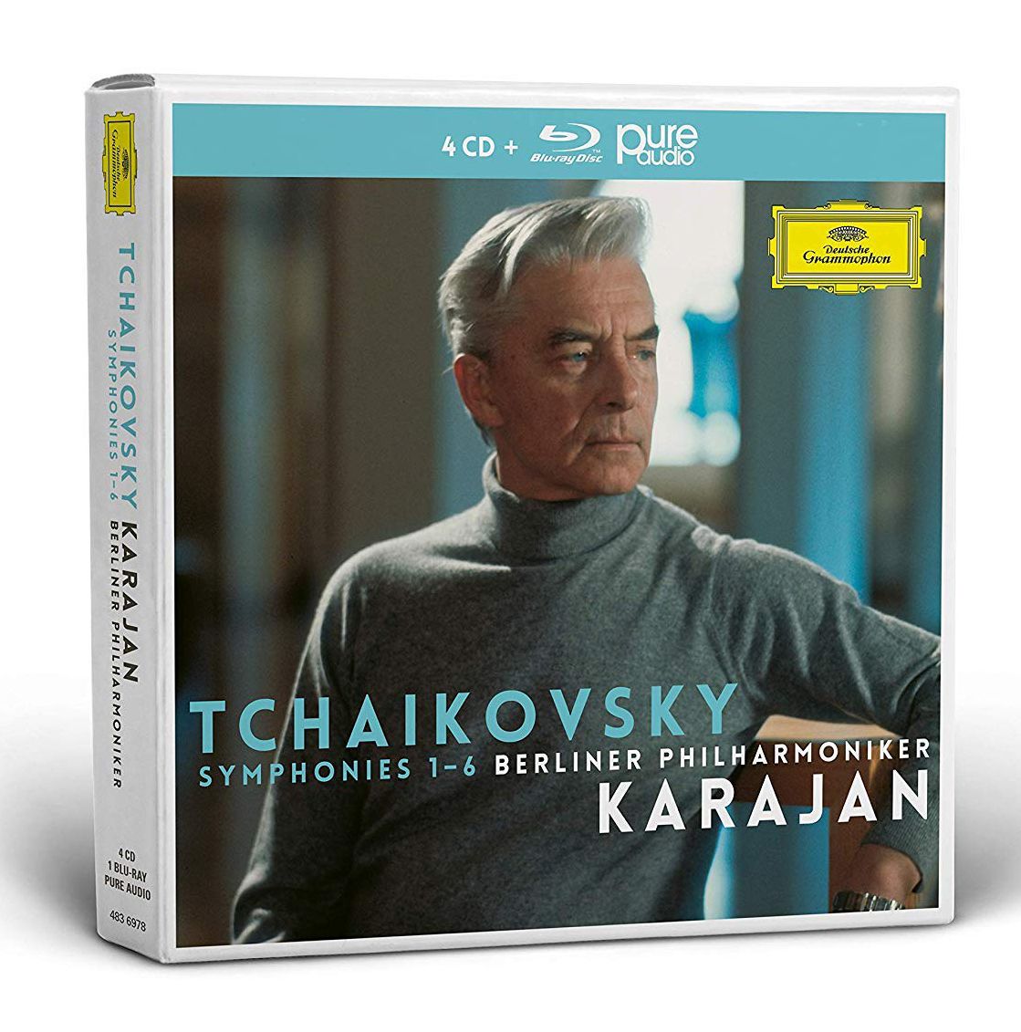 TCHAIKOVSKY: The Symphonies (4CD+Blu-Ray Audio Box)