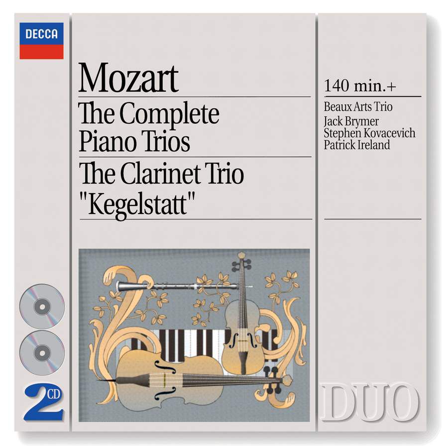 MOZART: The Complete Piano Trios & Clarinet Trio [Duo] (2CD)