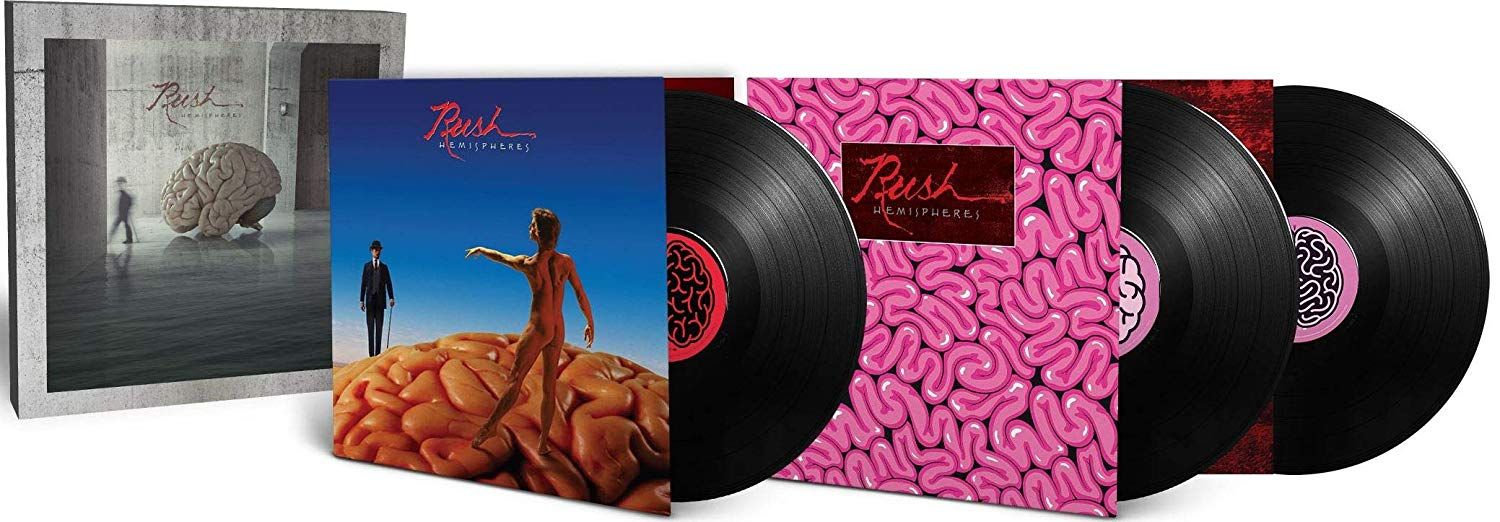Hemispheres Box Set (2CD+Blu-Ray Audio+3x Vinyl+44-Pages Hard Cover Book)