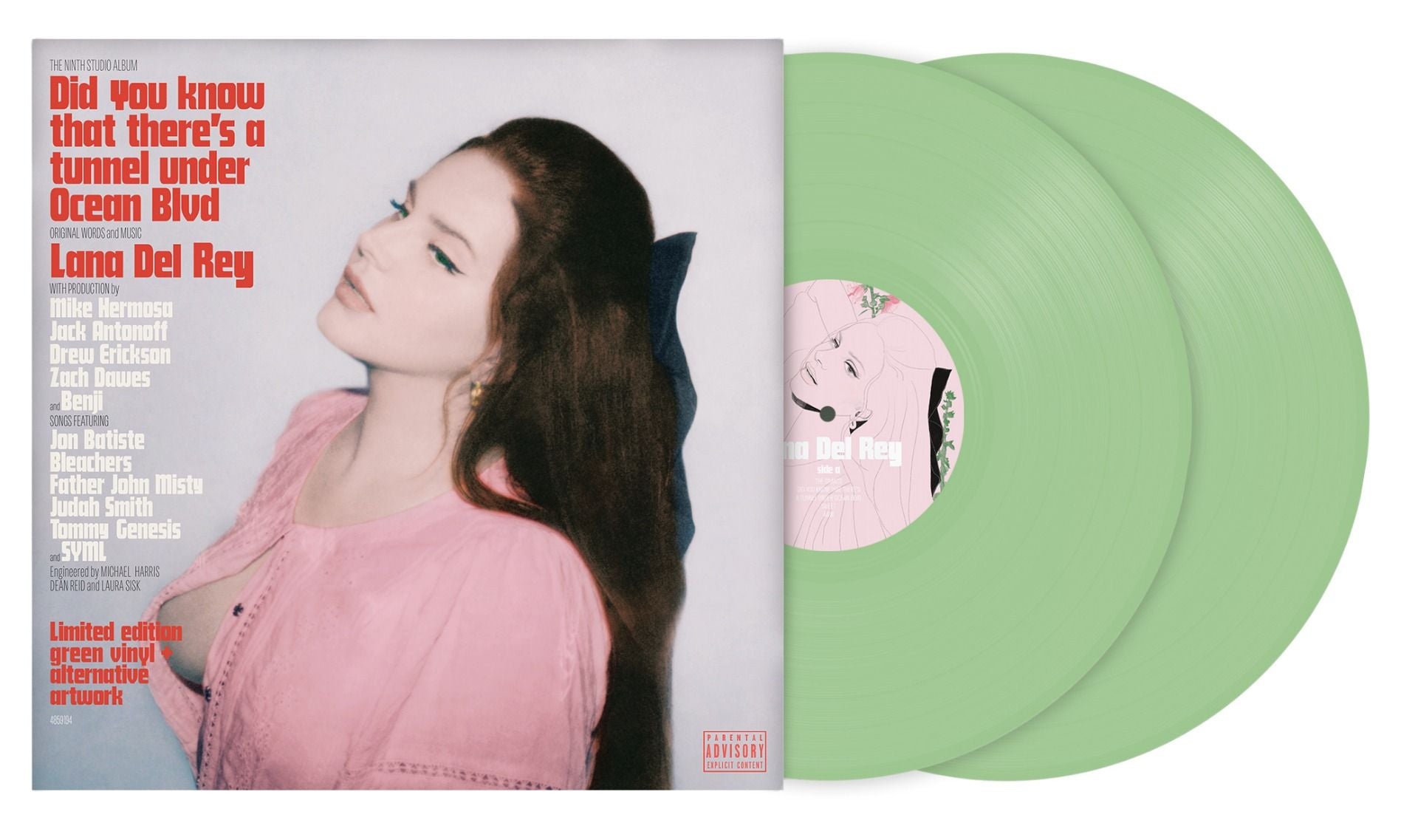 Did You Know That There's A Tunnel Under Ocean Blvd (2x Green Vinyl)