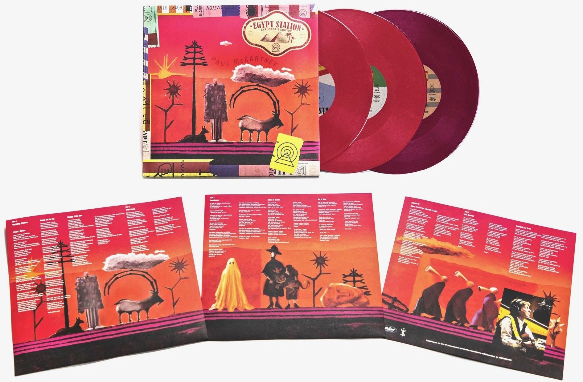 Egypt Station (Explorers Editions 3x Coloured Vinyl)
