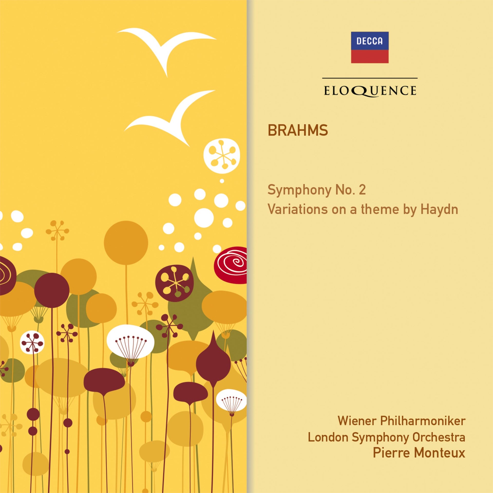 BRAHMS: Symphony No. 2; Haydn Variations [Eloquence]