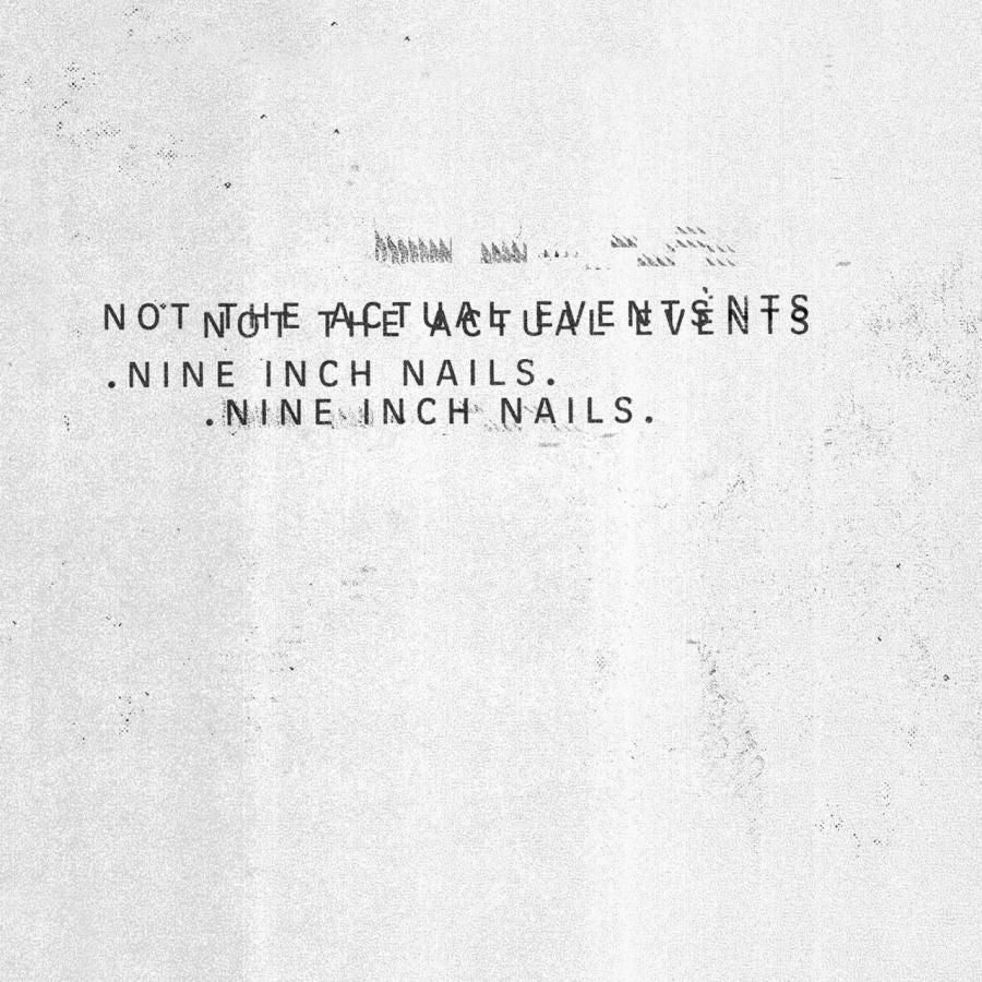 Not the Actual Events (LP)