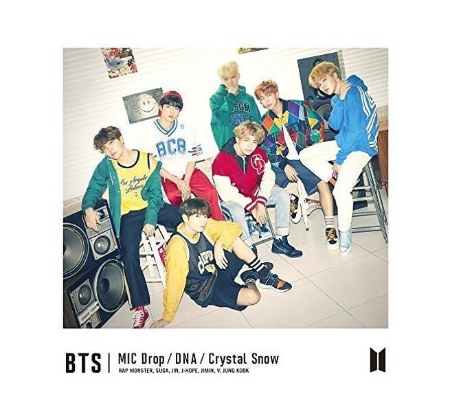 BTS防彈少年團 / MIC Drop/DNA/Crystal Snow 初回A盤 (CD+DVD) (台灣版)