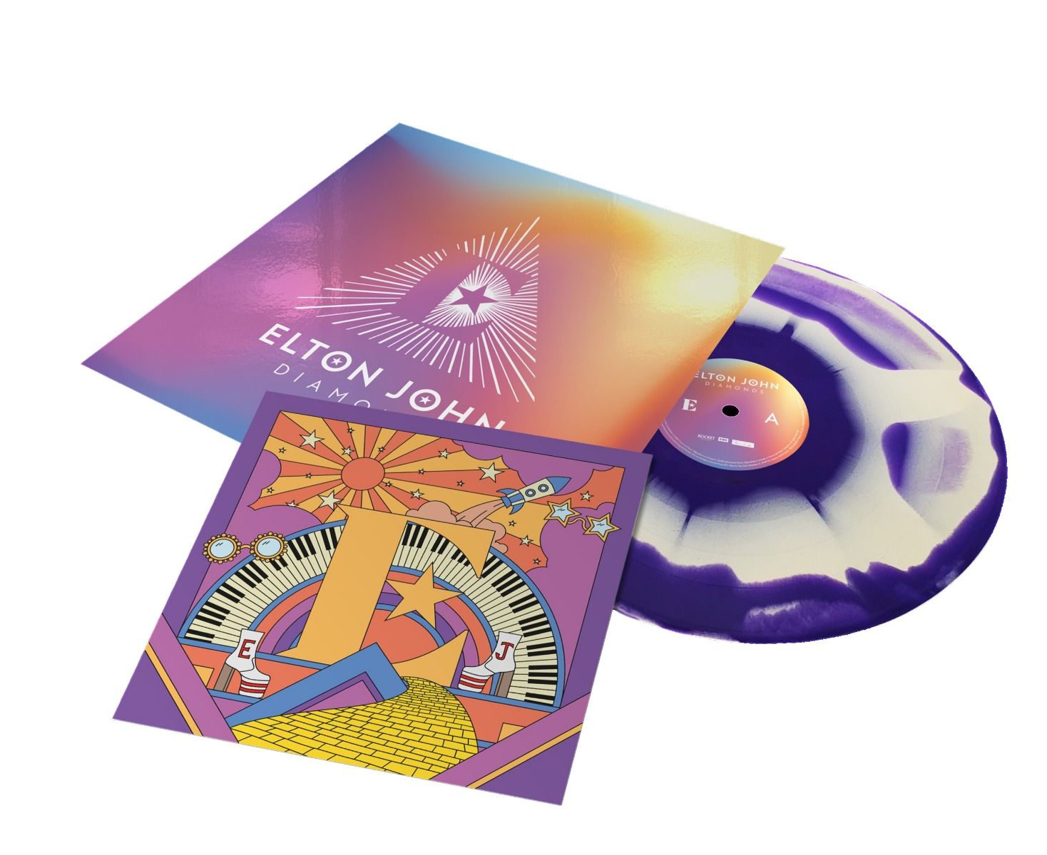 Diamonds (Pyramid Edition) - Limited Coloured LP + Litho Print