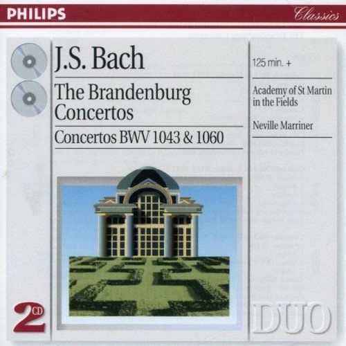 J.S. BACH: The Brandenburg Concertos etc (Duo) (2CD)