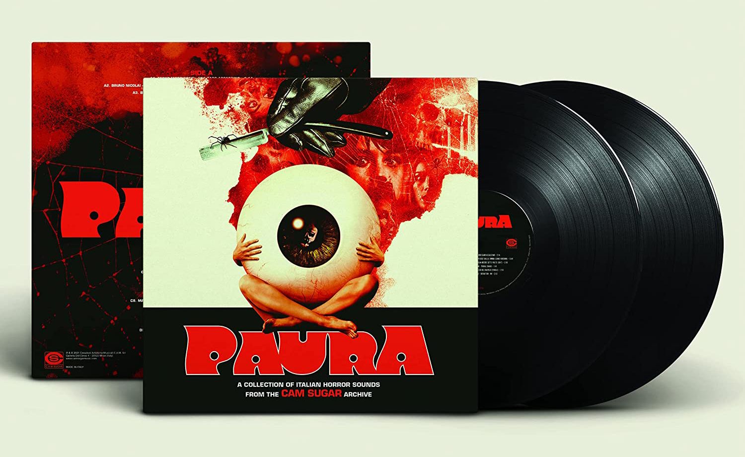 PAURA: A Collection Of Italian Horror Sounds From CAM Sugar Archives (2x Vinyl)