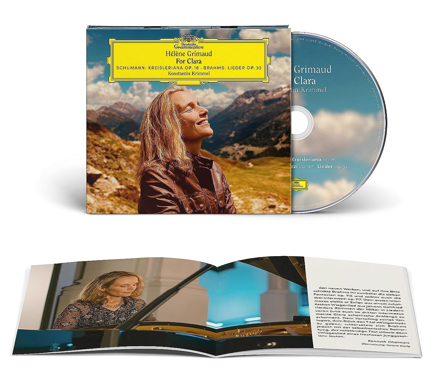 For Clara - SCHUMANN: Kreisleriana Op. 16 & Brahms: Lieder Op. 32