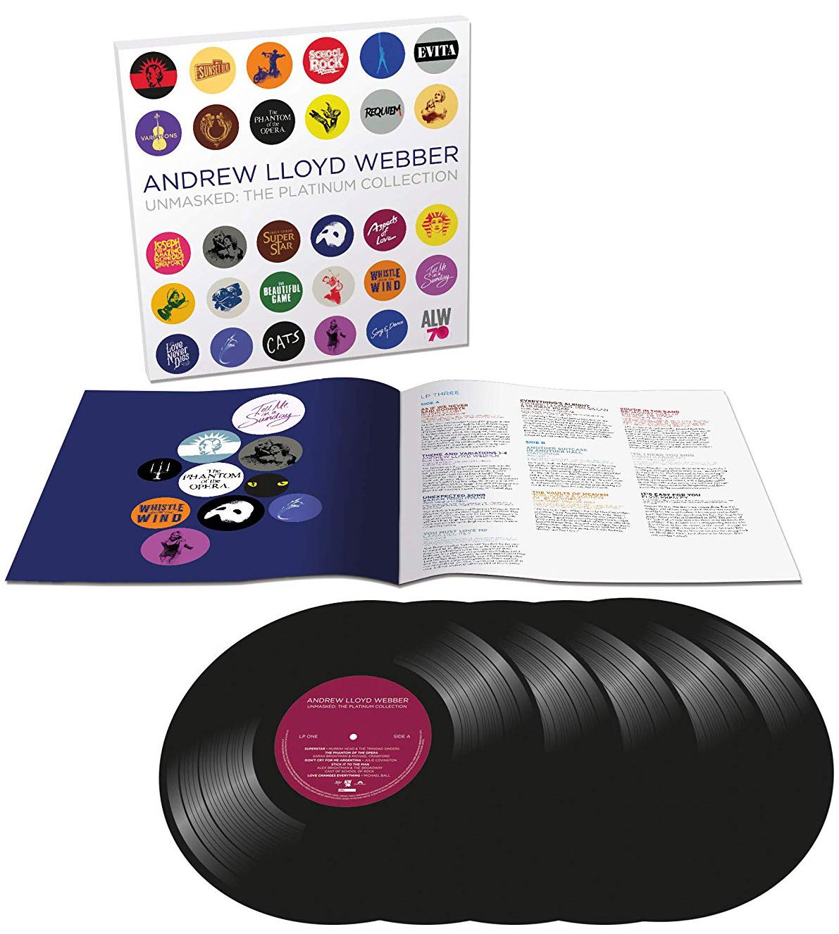 Unmasked - The Platinum Collection (5x Vinyl)