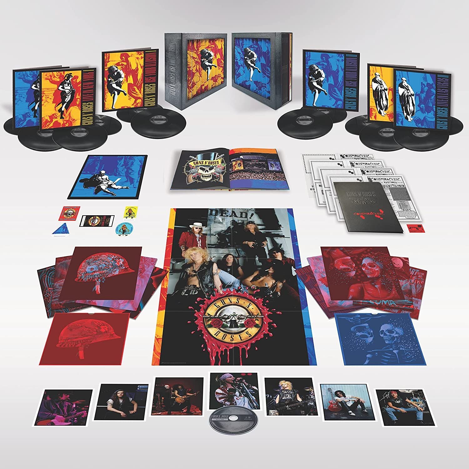 Use Your Illusion (12x Vinyl+Blu-Ray Box)