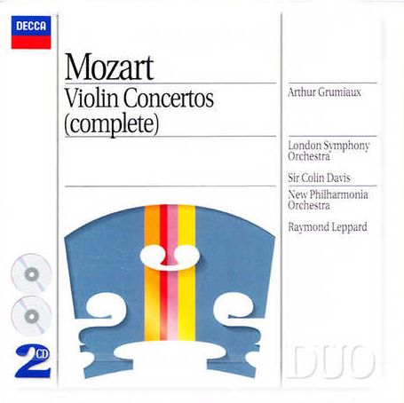 MOZART: Complete Violin Concertos [Duo] (2CD)