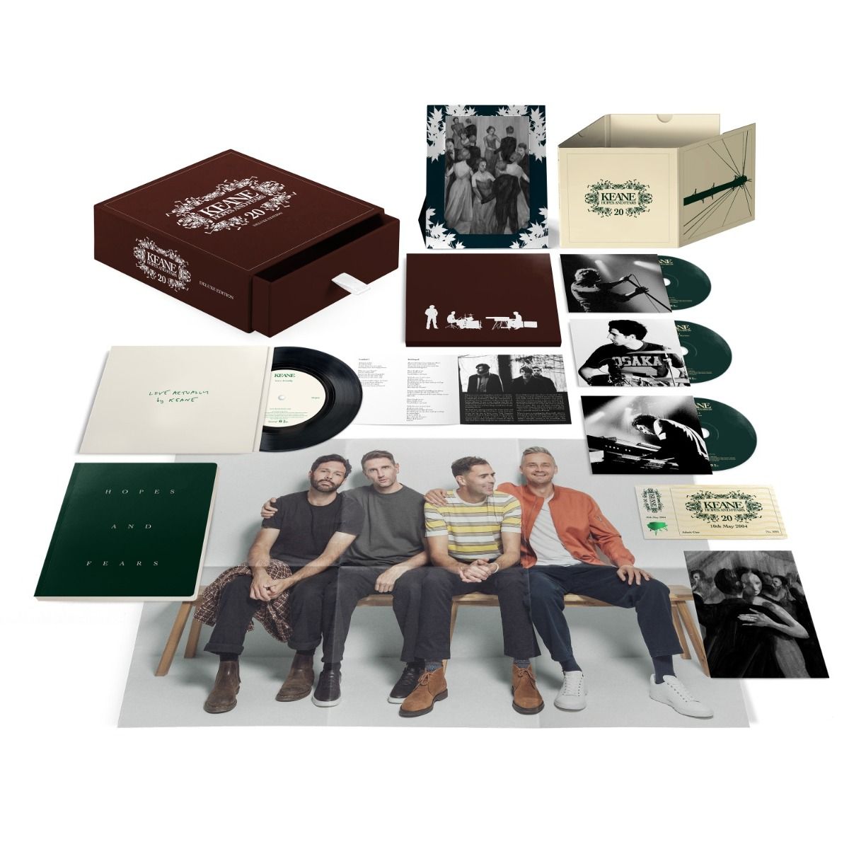 Hopes & Fears 20 [Limited Edition] 3CD Deluxe Box Set + 7" Single