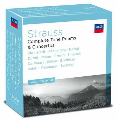 RICHARD STRAUSS: The Complete Tone Poems & Concertos (13CD)